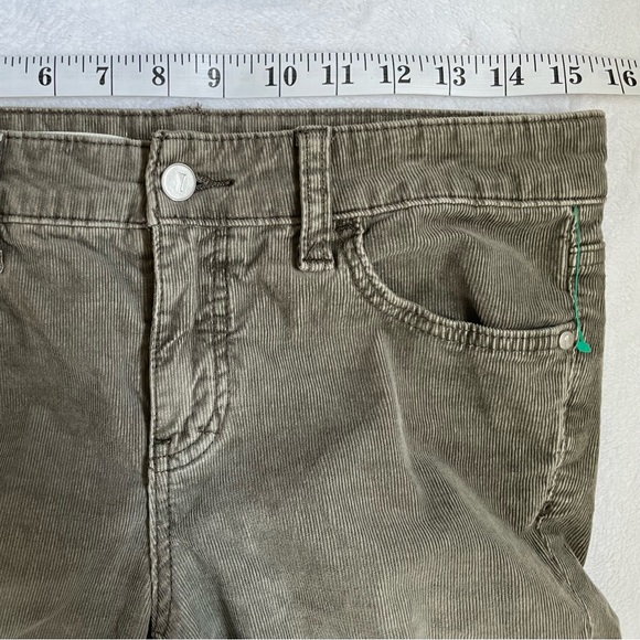 Anthropologie Pilcro and the Letterpress Green Corduroy Pants Parallel Size 27 - Picture 5 of 10